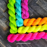 Neon Rainbow 6 Skein Set